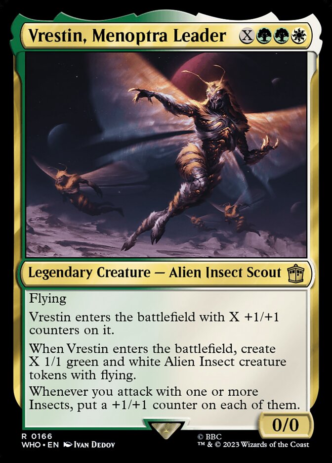Vrestin, Menoptra Leader Foil