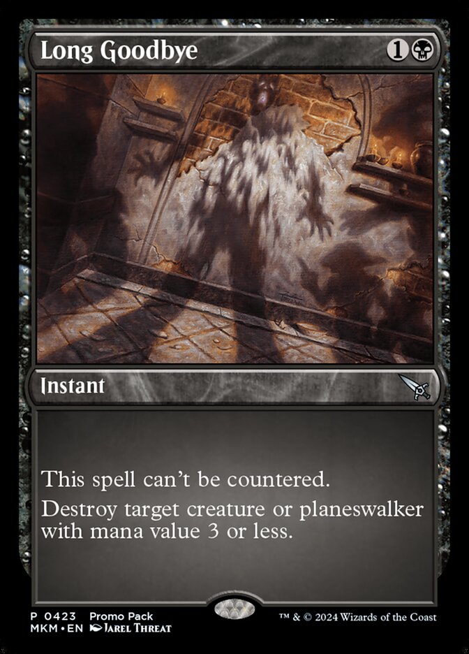 Long Goodbye Promo Foil