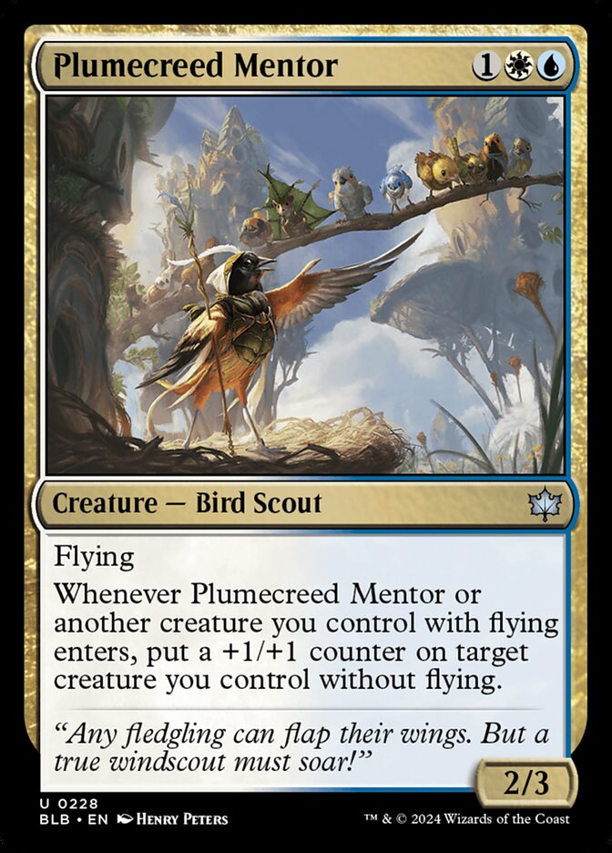 Plumecreed Mentor Foil