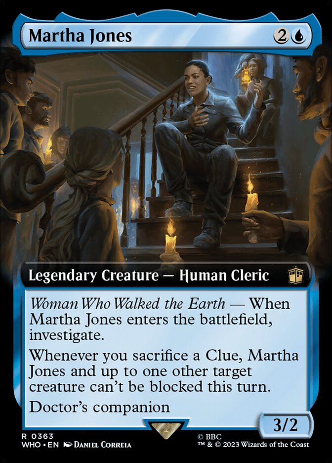 Martha Jones Extended Art Foil