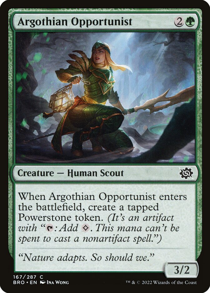 Argothian Opportunist Foil