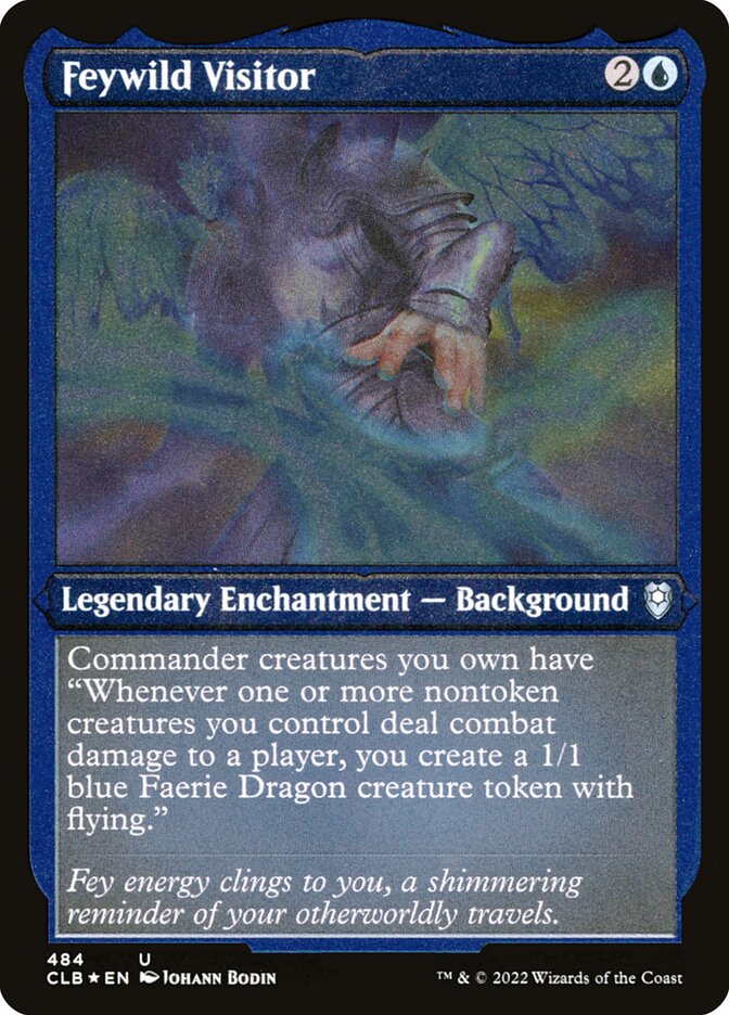 Feywild Visitor Etched Foil