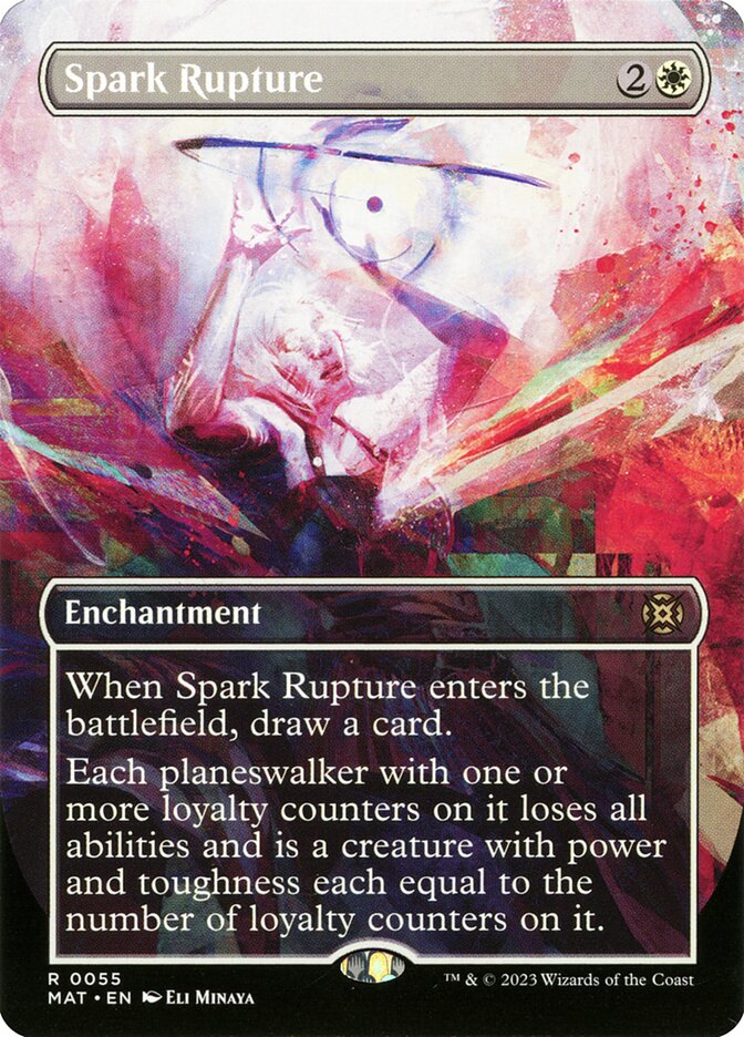 Spark Rupture Borderless Foil