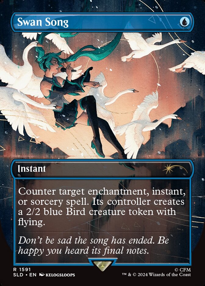 Swan Song Secret Lair Foil
