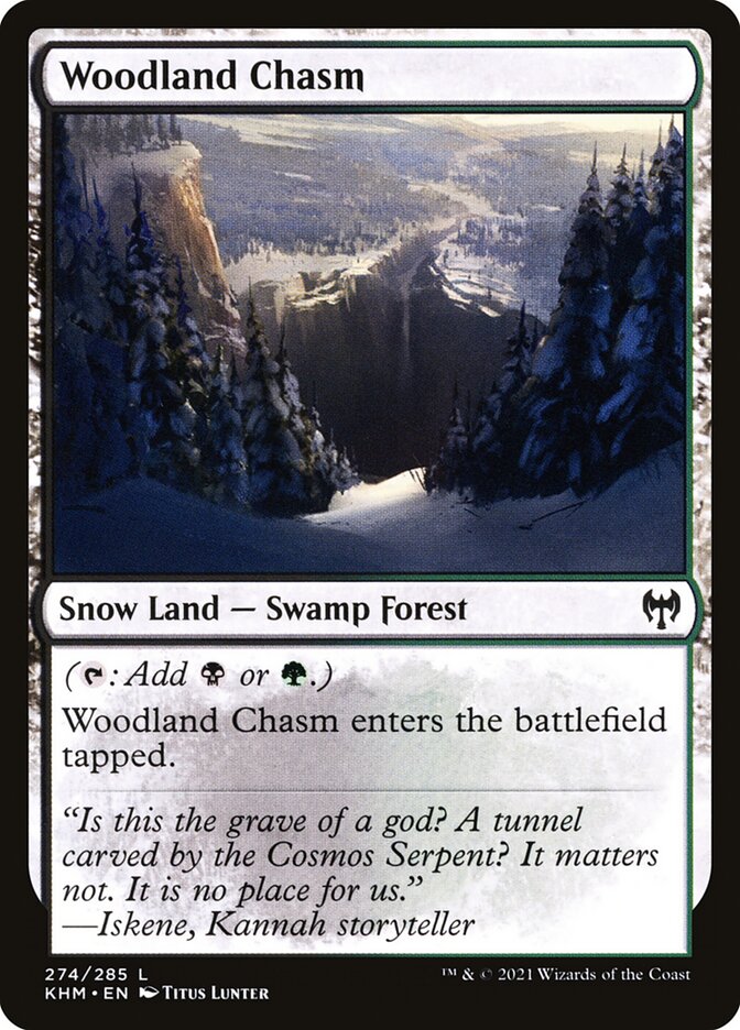 Woodland Chasm Foil