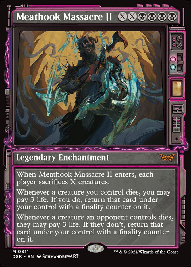 Meathook Massacre II Showcase Foil