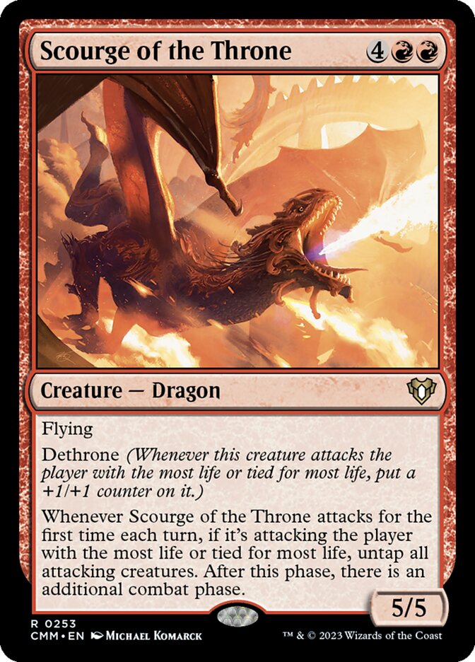 Scourge of the Throne Foil