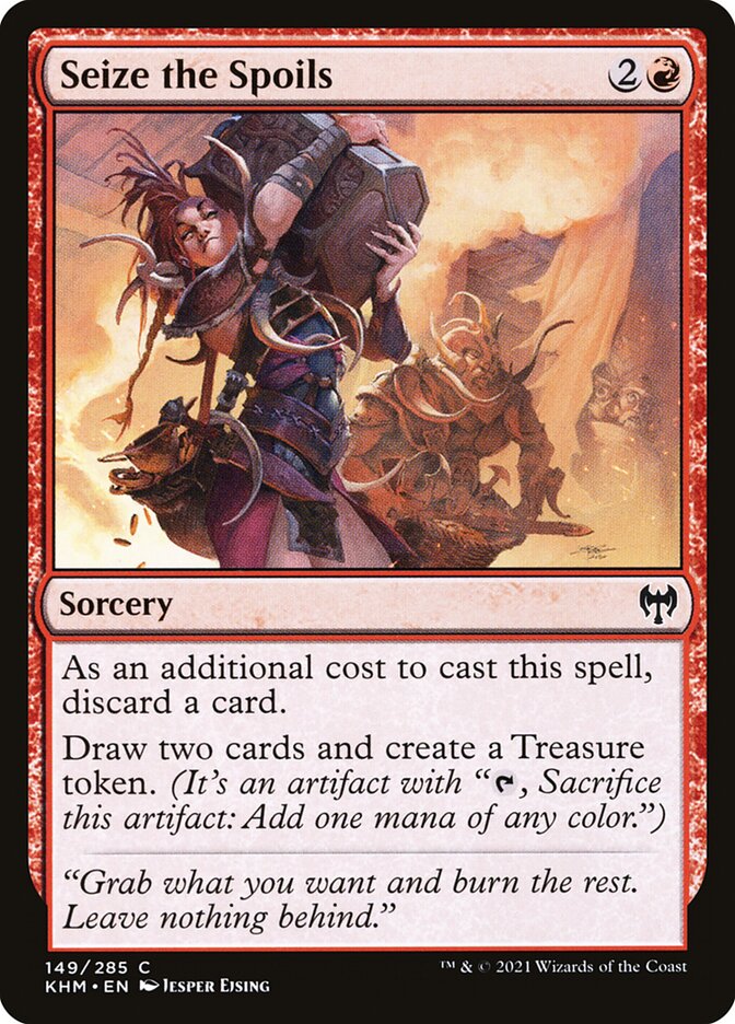 Seize the Spoils Foil