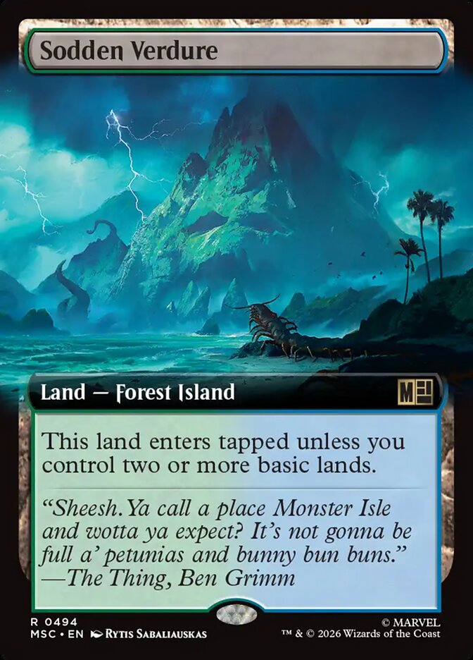 Sodden Verdure Extended Art