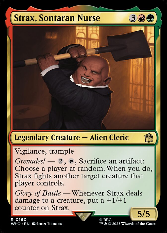 Strax, Sontaran Nurse Foil