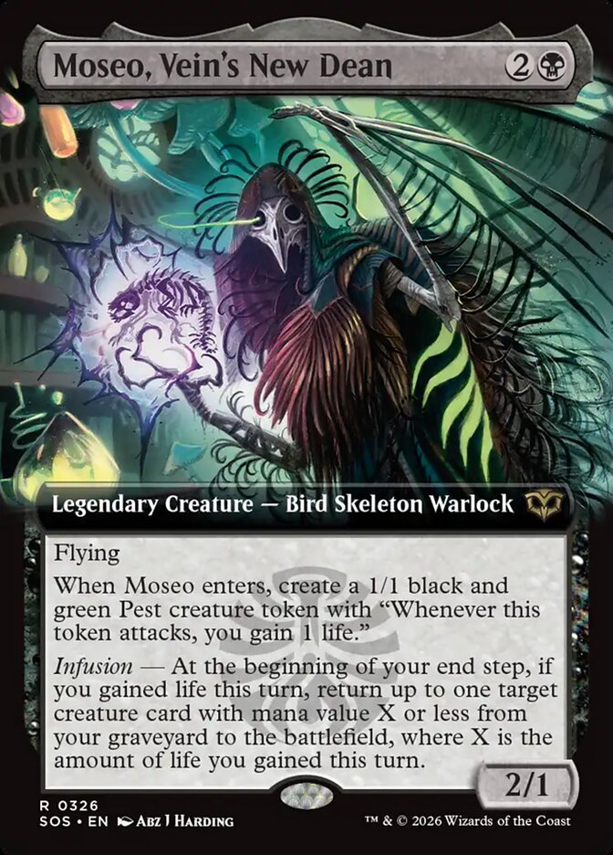 Moseo, Vein's New Dean Extended Art Foil