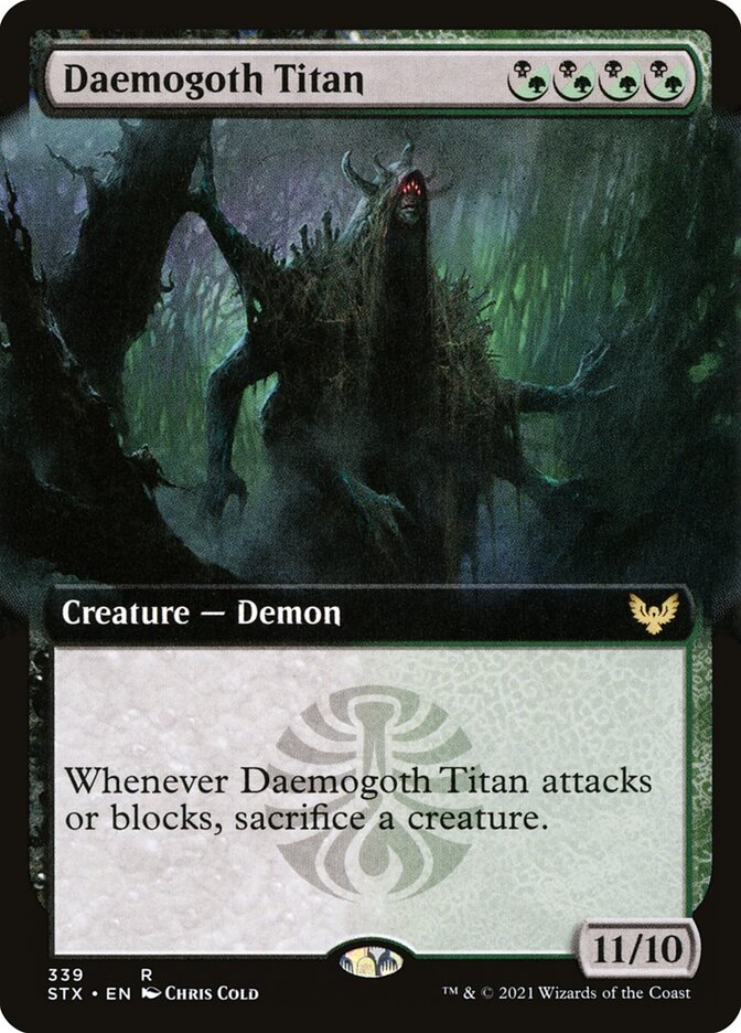 Daemogoth Titan Extended Art