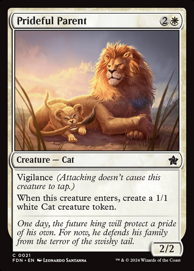 Prideful Parent Foil
