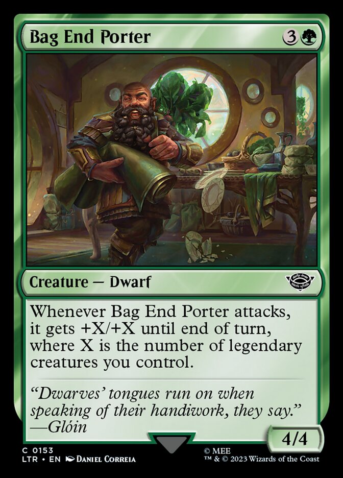 Bag End Porter Foil