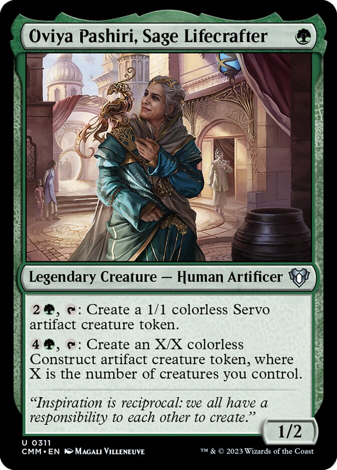Oviya Pashiri, Sage Lifecrafter Foil
