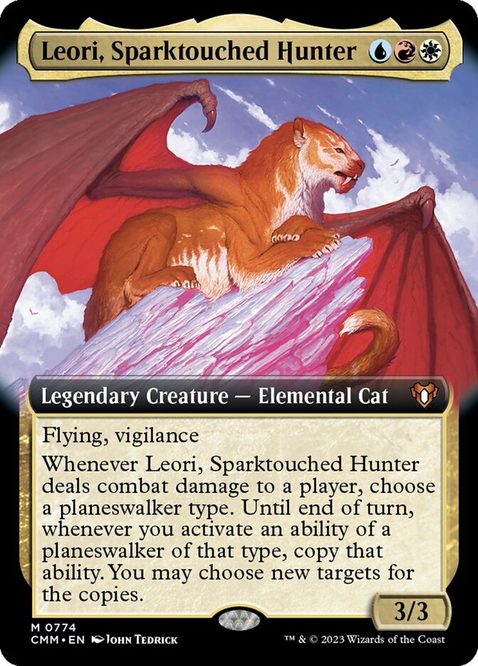 Leori, Sparktouched Hunter Extended Art