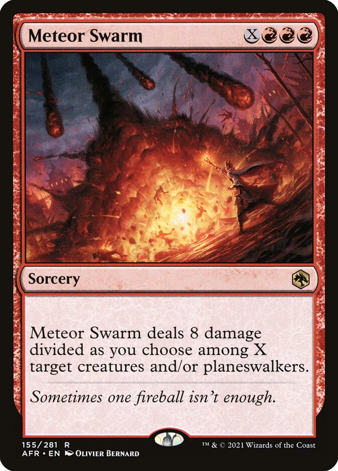 Meteor Swarm Foil