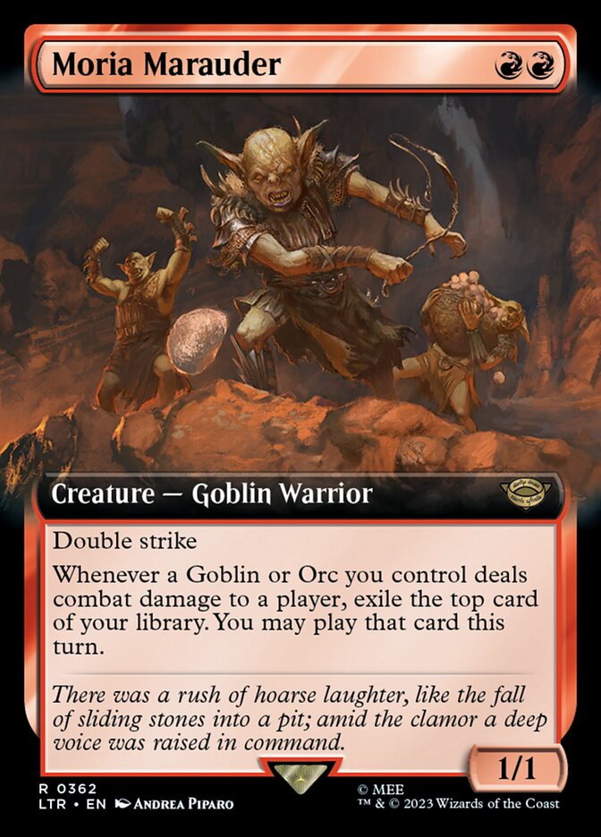 Moria Marauder Extended Art