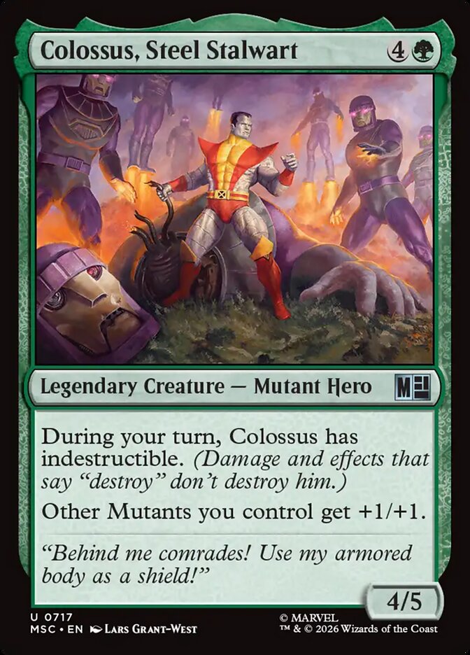 Colossus, Steel Stalwart Foil
