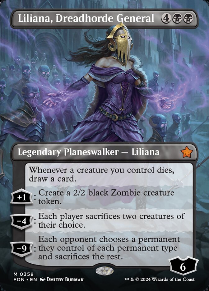 Liliana, Dreadhorde General Borderless