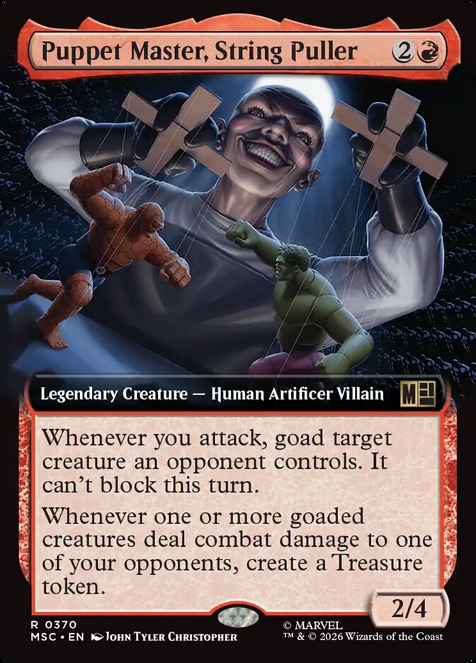 Puppet Master, String Puller Extended Art