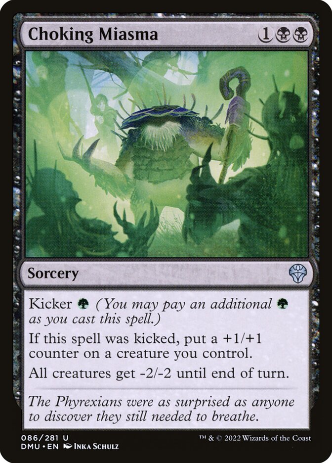 Choking Miasma Foil