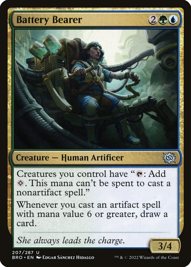 Battery Bearer Foil