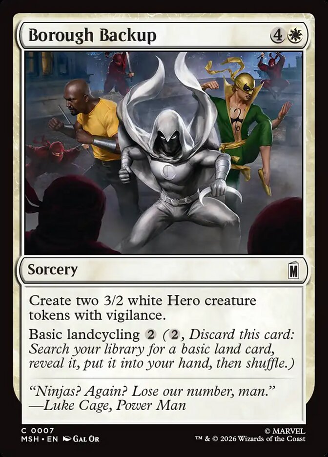 Borough Backup Foil