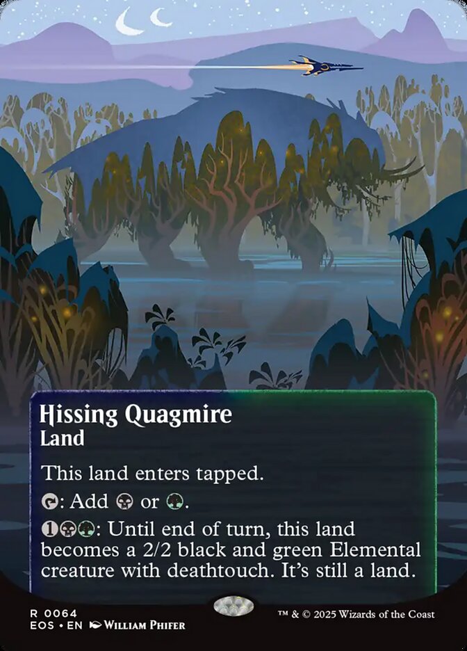 Hissing Quagmire Poster Stellar Sights