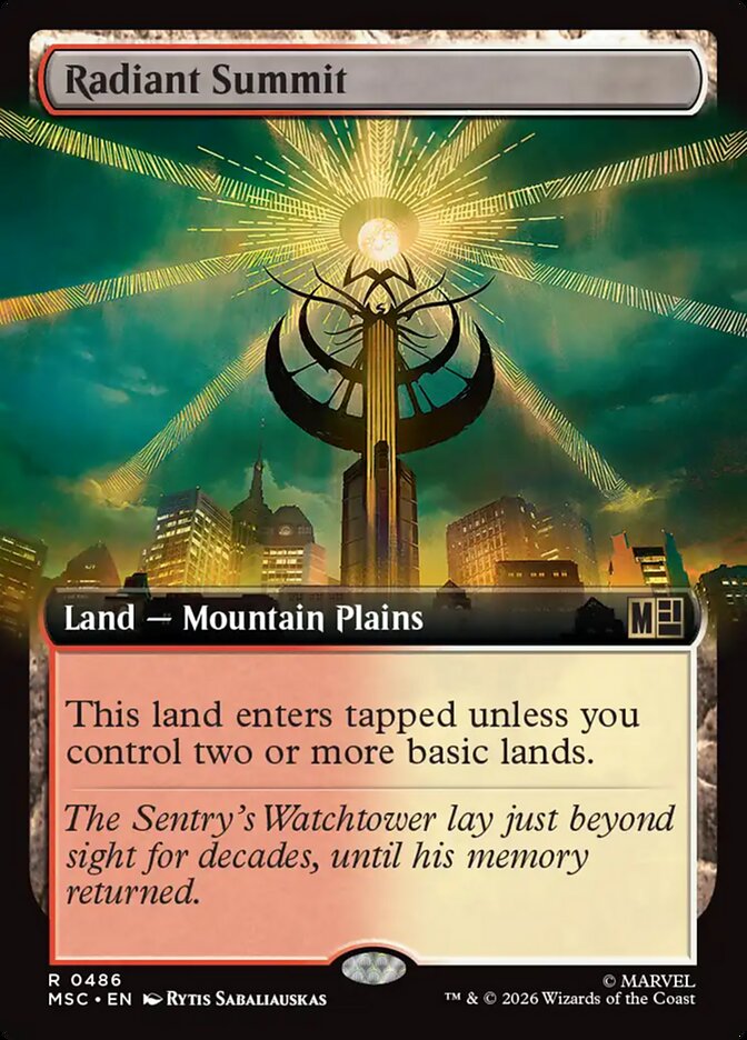 Radiant Summit Extended Art