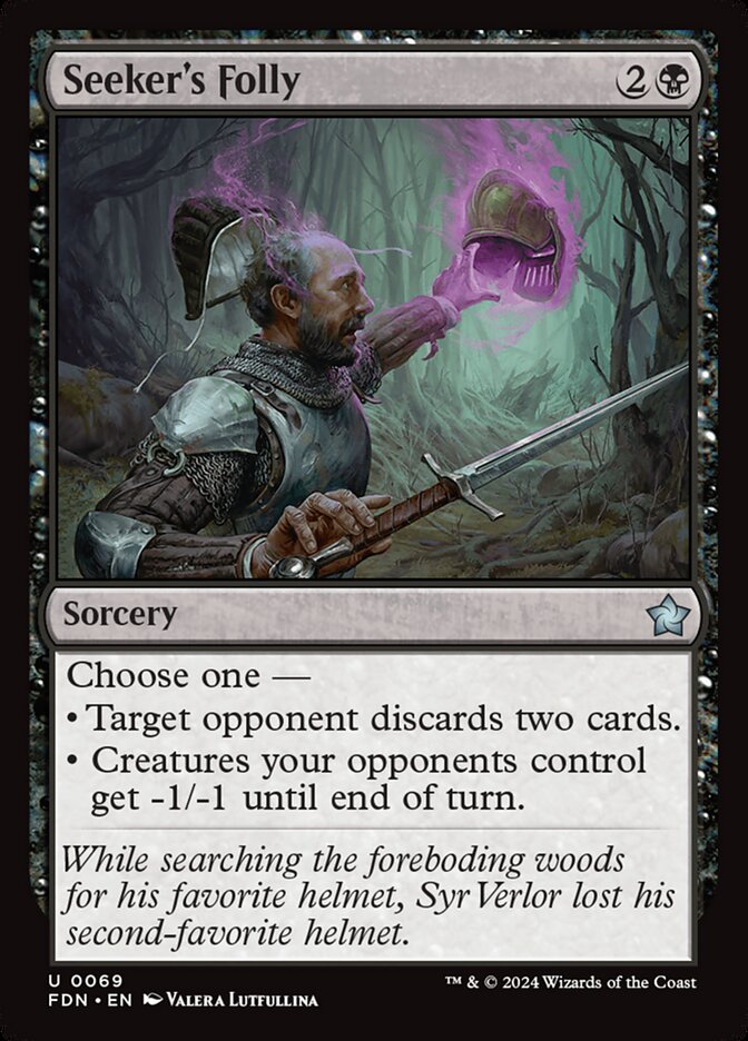 Seeker's Folly Foil