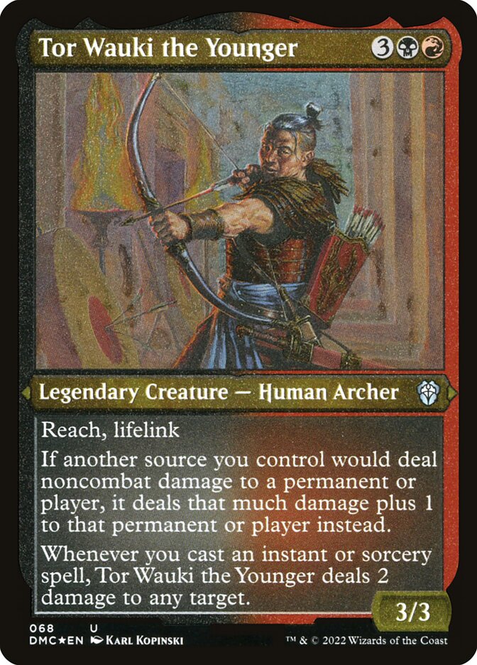Tor Wauki the Younger Etched Foil