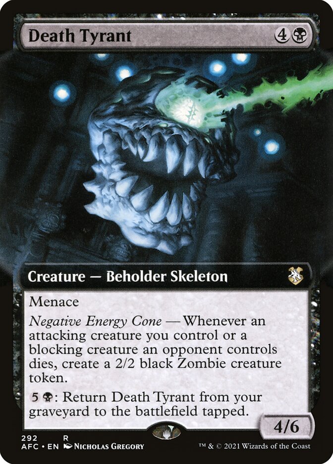 Death Tyrant Extended Art