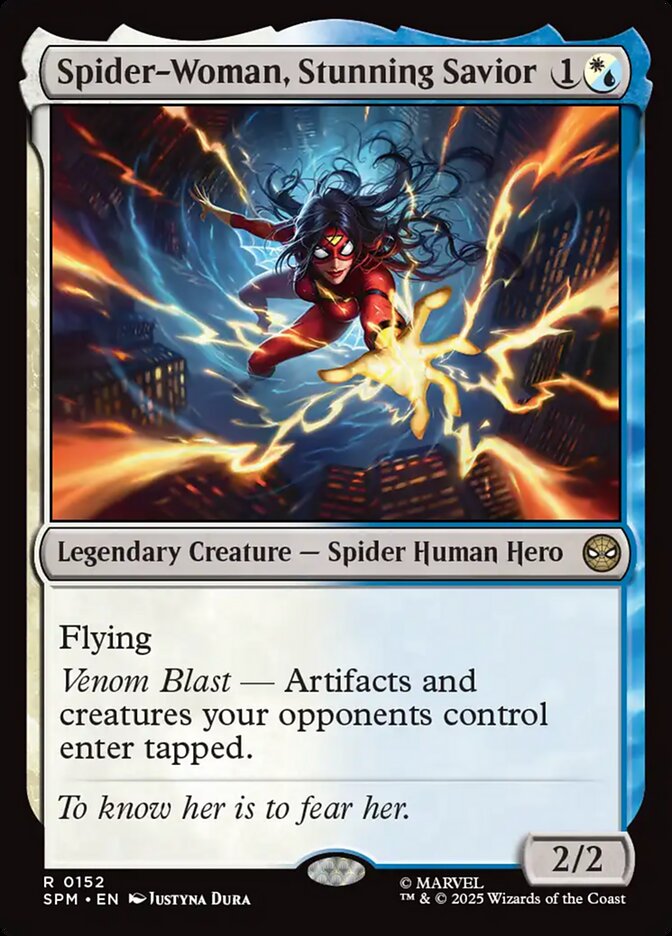 Spider-Woman, Stunning Savior Foil