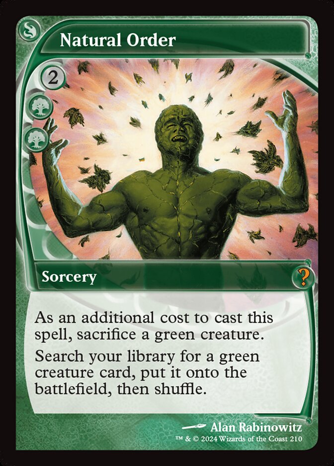 Natural Order Future Frame