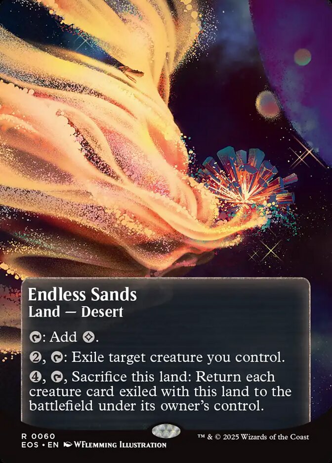 Endless Sands Poster Stellar Sights