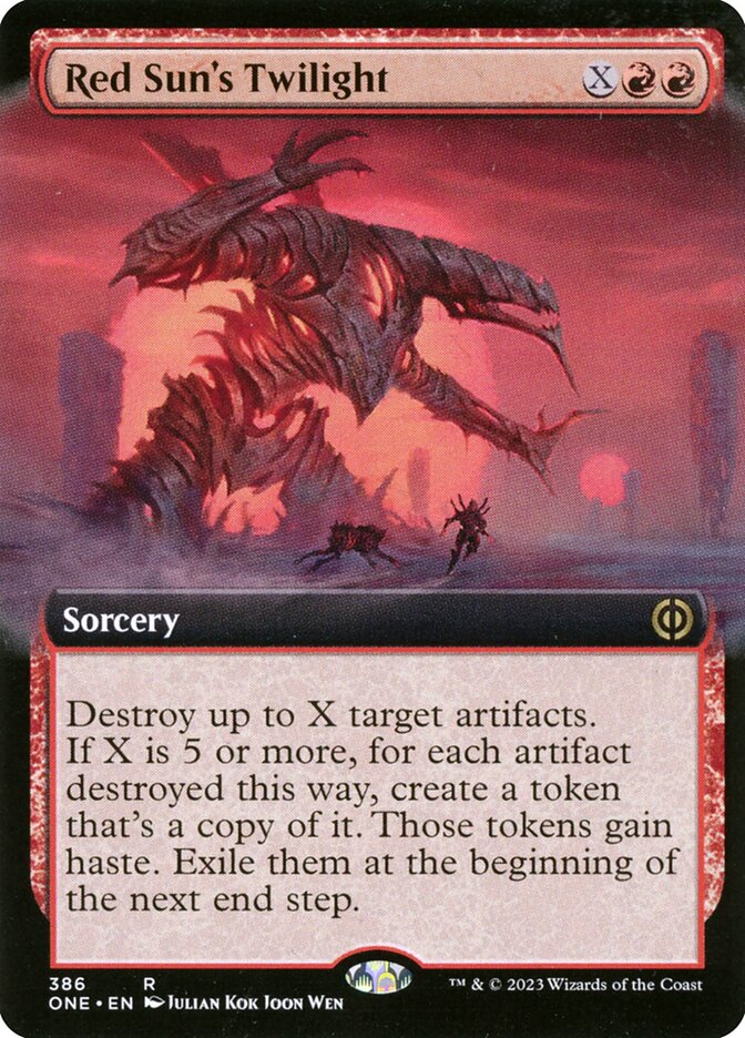Red Sun's Twilight Extended Art