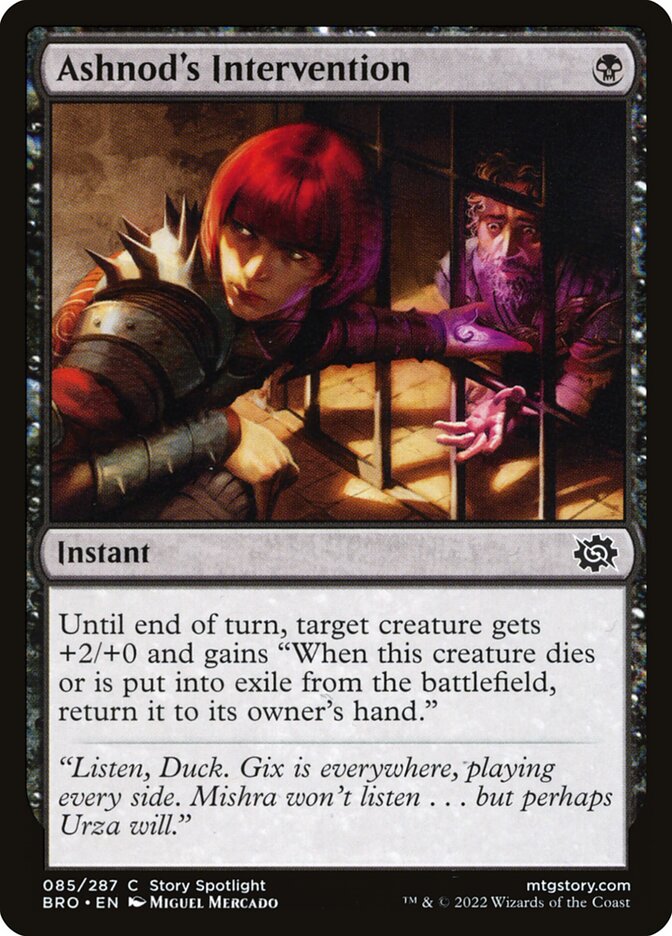 Ashnod's Intervention Foil