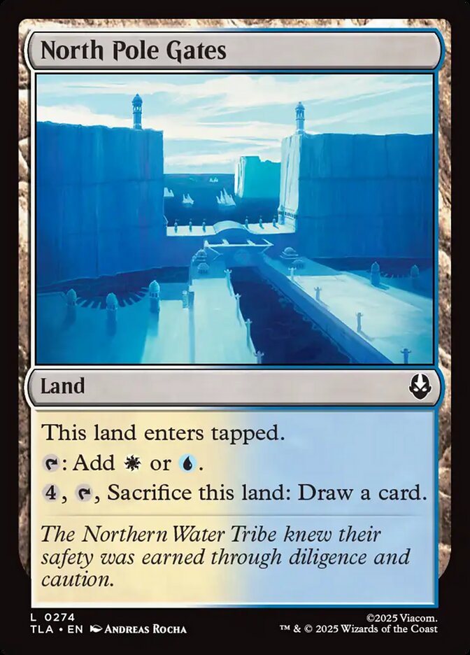 North Pole Gates Foil