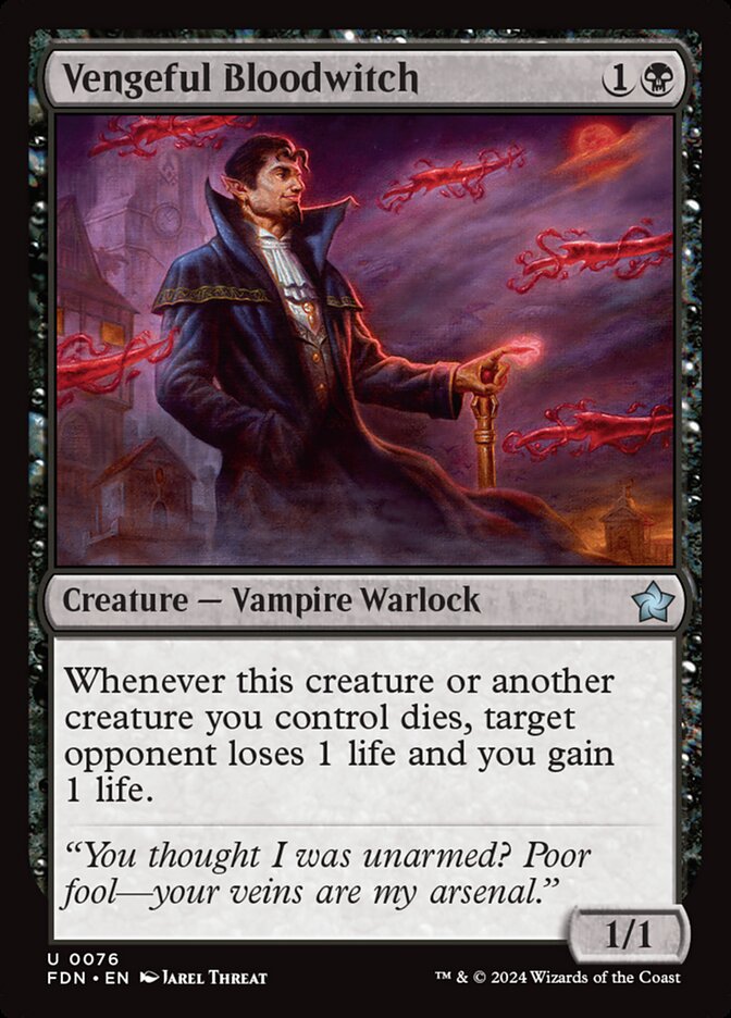 Vengeful Bloodwitch Foil