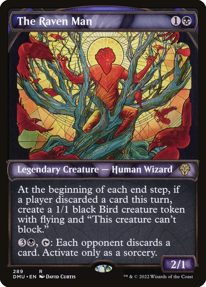 The Raven Man Showcase Foil