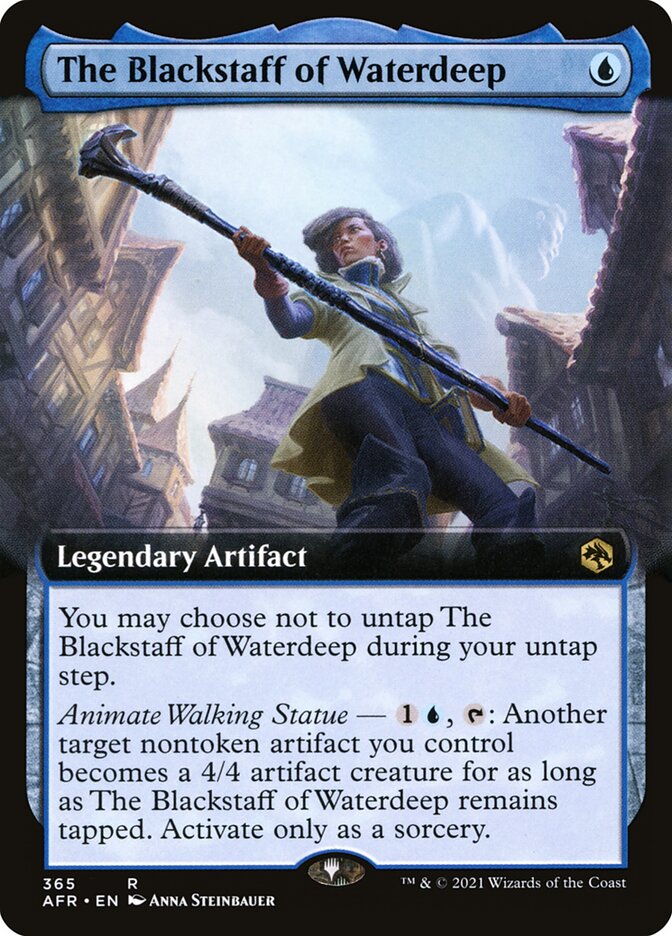 The Blackstaff of Waterdeep Extended Art