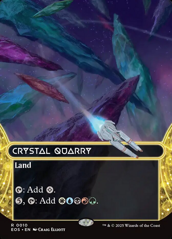 Crystal Quarry Borderless Stellar Sights