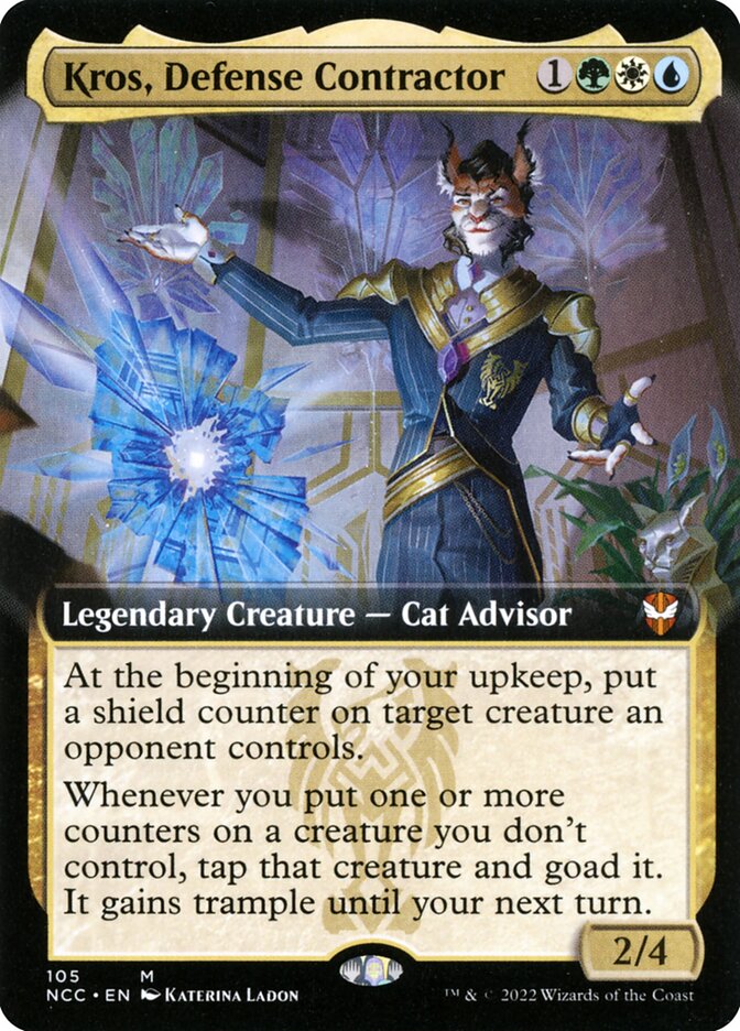 Kros, Defense Contractor Extended Art