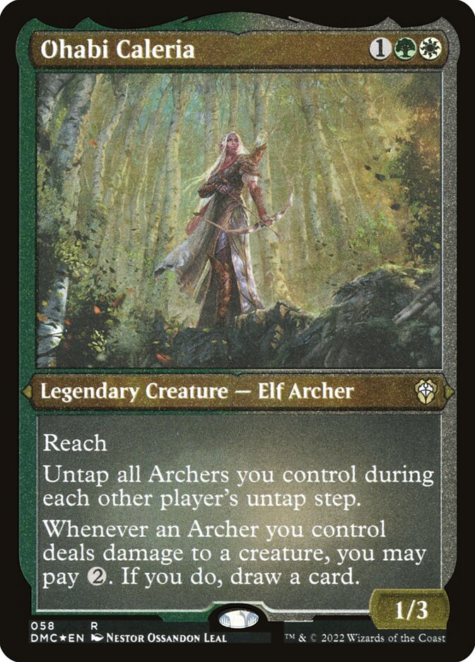 Ohabi Caleria Etched Foil