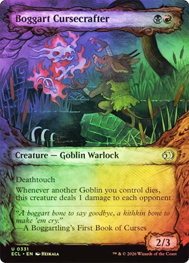 Boggart Cursecrafter Showcase Foil