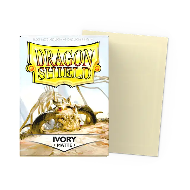 Micas Dragon Shield Ivory - Matte Sleeves