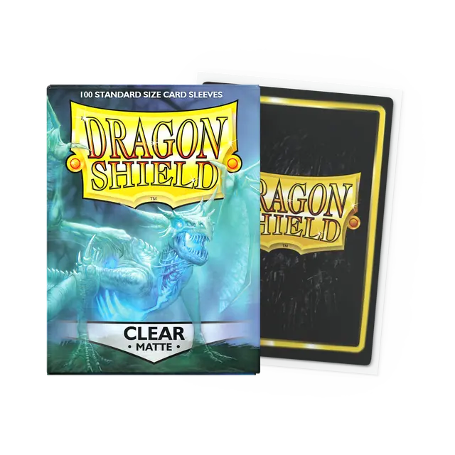 Micas Dragon Shield Clear - Matte Sleeves