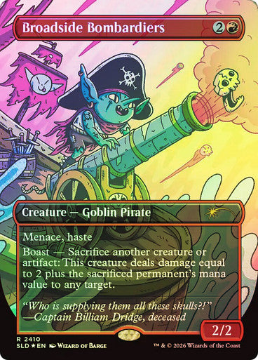 Broadside Bombardiers Secret Lair Foil