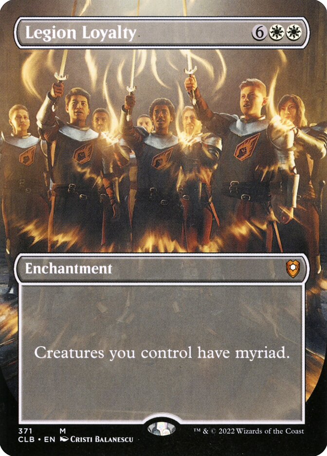 Legion Loyalty Borderless Foil